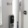 careium enzo alarm on door frame